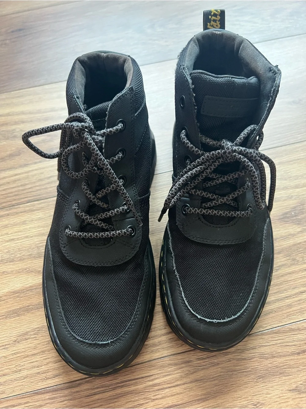 Dr. Martens Bonny Tech Black Extra Tough Boots US Men 7 Women 8 EU 39